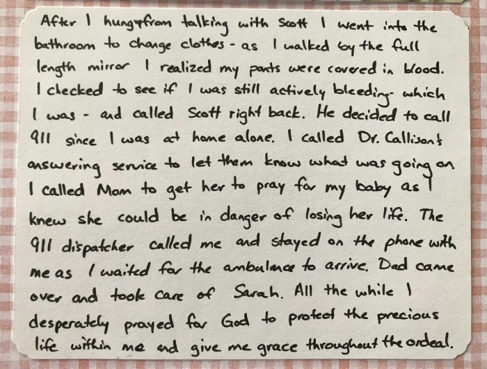 Sophie's Birth Part 2