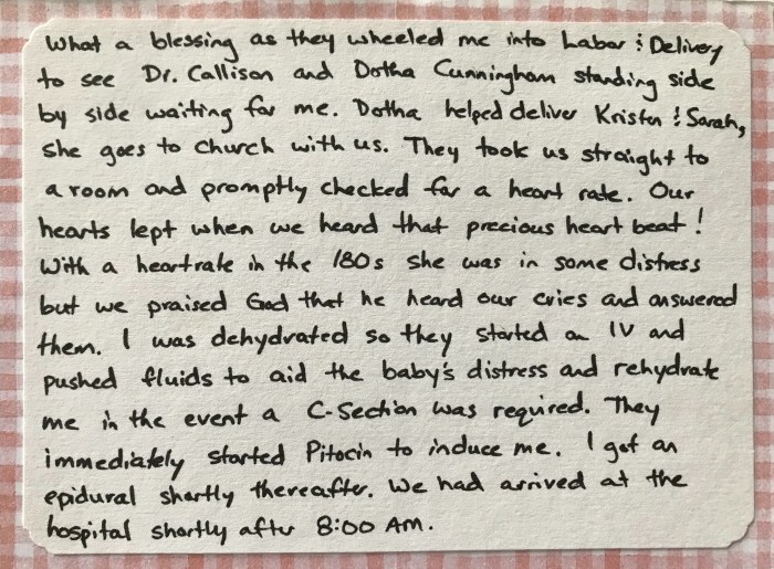 Sophie's Birth Part 4